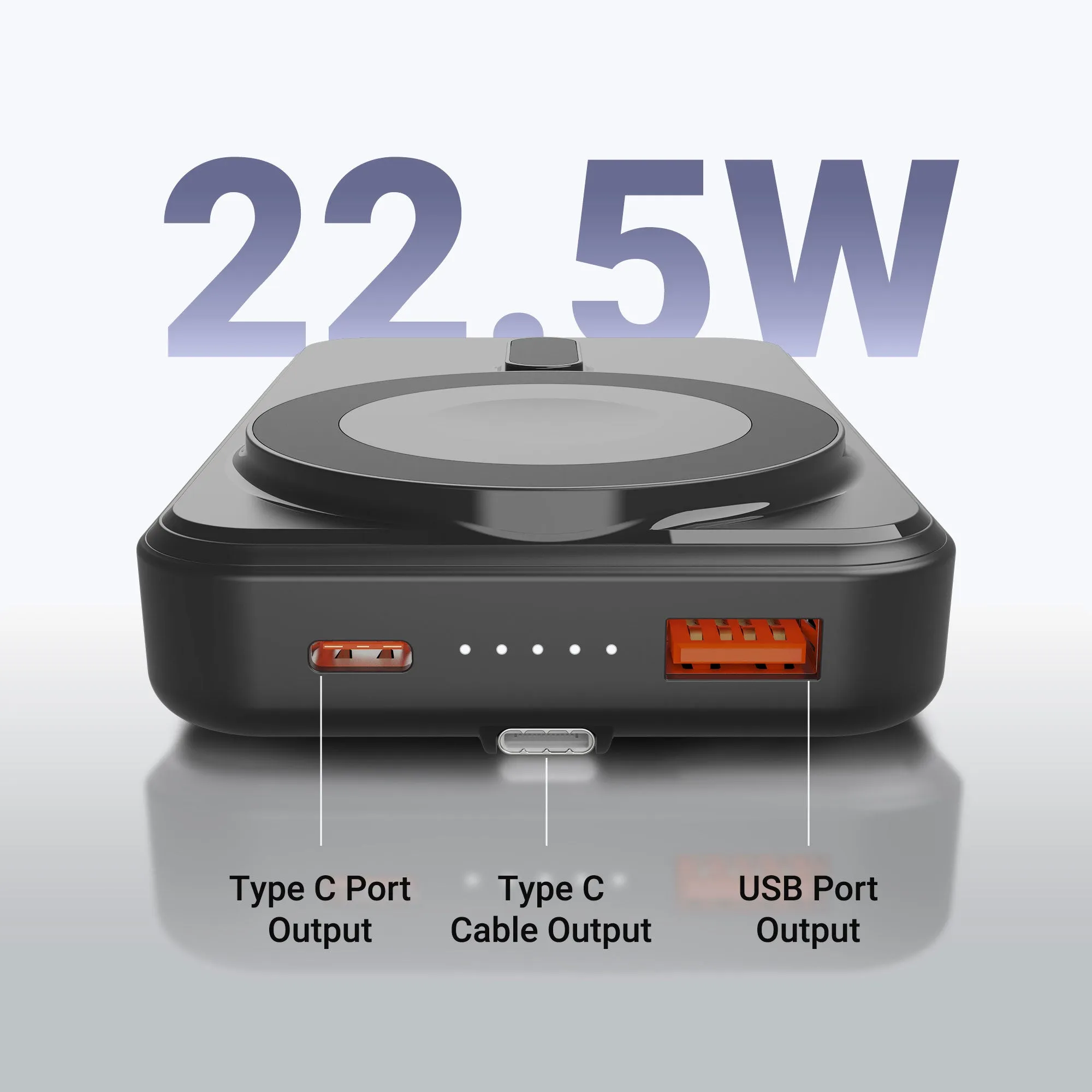 ZEBRONICS Power Bank 10000 mAh Magnetic Output (MW67) view 7